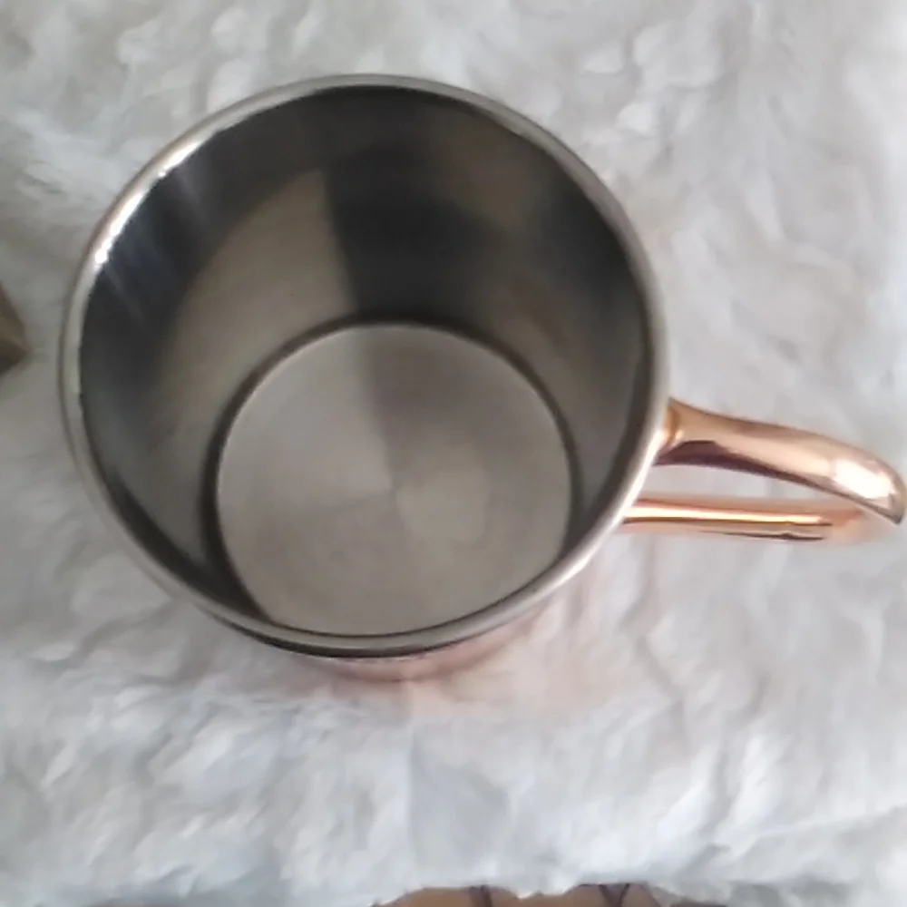 Copper Smirnoff Vodka Moscow mule cup 10 Ounces